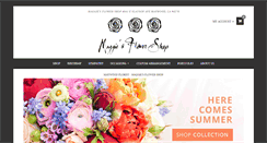 Desktop Screenshot of maggiesflowershop.com
